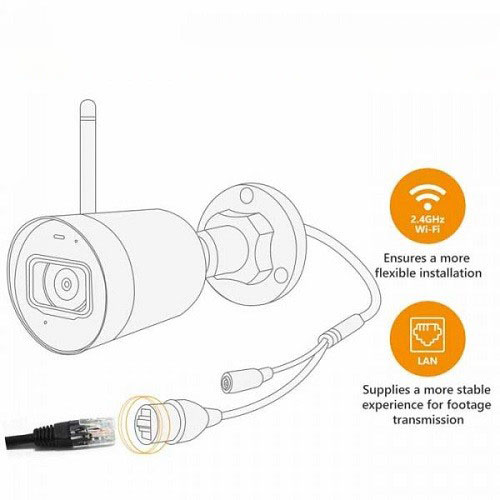 Camera Wifi ngoài trời IMOU IPC-G22P 2.0MP