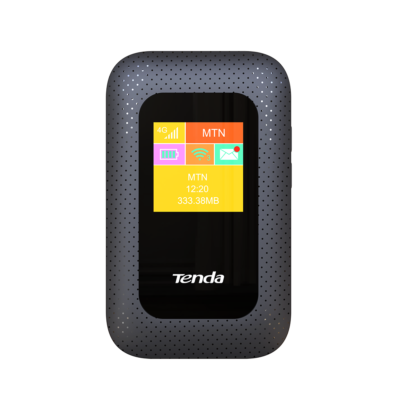 bộ phát wifi 4g lte tenda 4g185 màu đen chính hãng giá rẻ