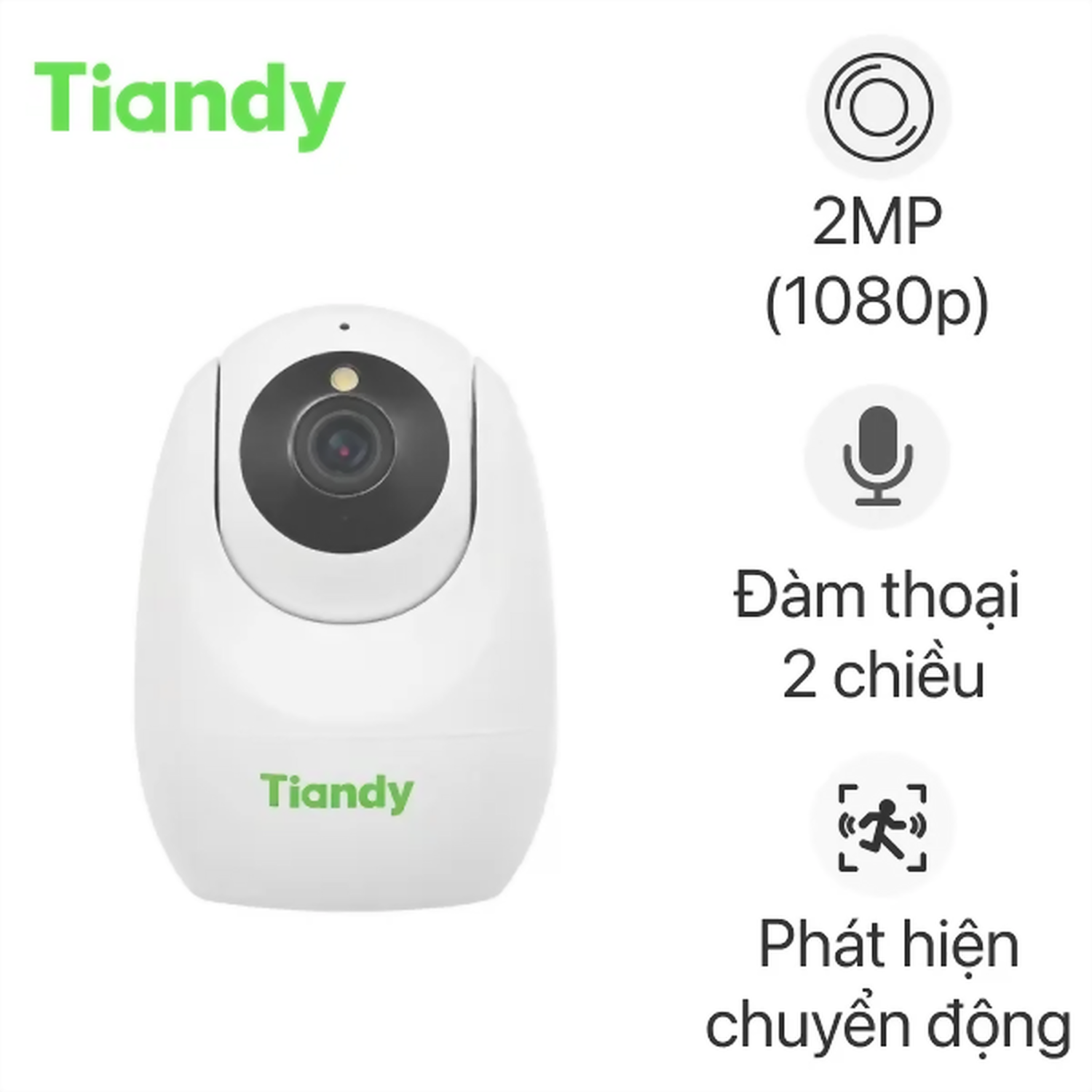 Hình ảnh sản phẩm Camera Wifi 360° 2MP Tiandy TC H322N - Camera Wifi 360° 2MP Tiandy TC H322N