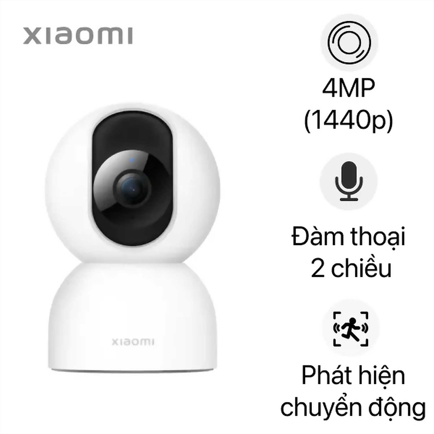 Hình ảnh sản phẩm Camera Wifi 360° 4MP Xiaomi MI Home Security C400 (BHR6619GL) - Camera Wifi 360° 4MP Xiaomi MI Home Security C400 (BHR6619GL)